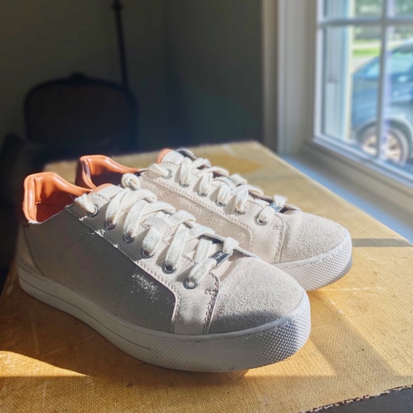 Coach Shoes - Coach Paddy Suede Leather Sneakers